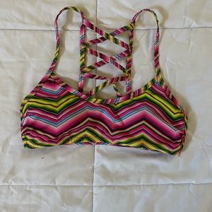 colorful bikini top